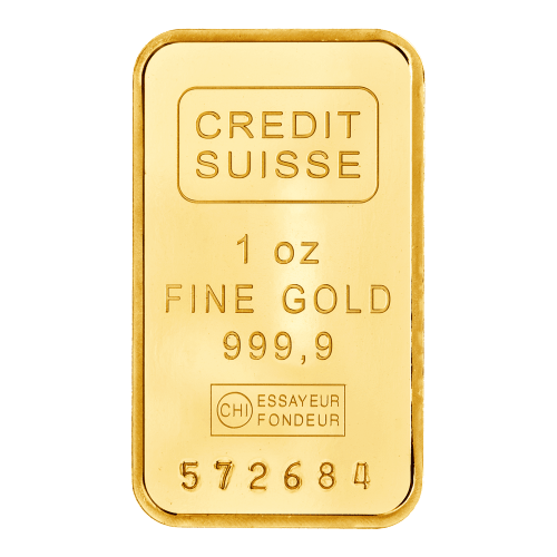 oz Credit Suisse Gold Bar MintedMarket - Main Image