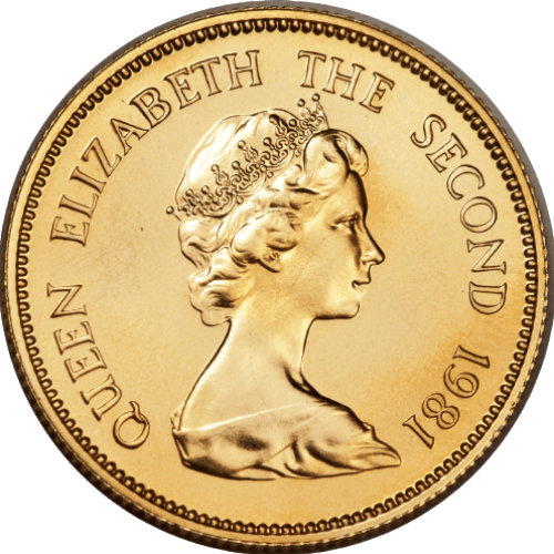 $1000 Year of the Rooster Gold Coin 1981