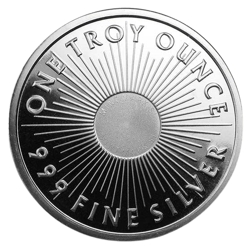 1 oz Sunshine Minting Silver Round | MintedMarket