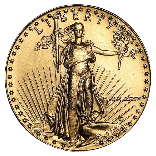 1 oz 1986 American Eagle Gold Coin 1 oz 1986 American Eagle Gold Coin