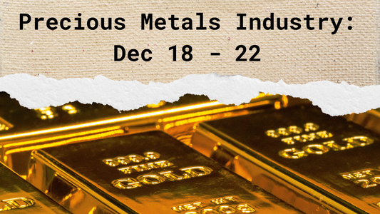 End of the Year Precious Metal Industry