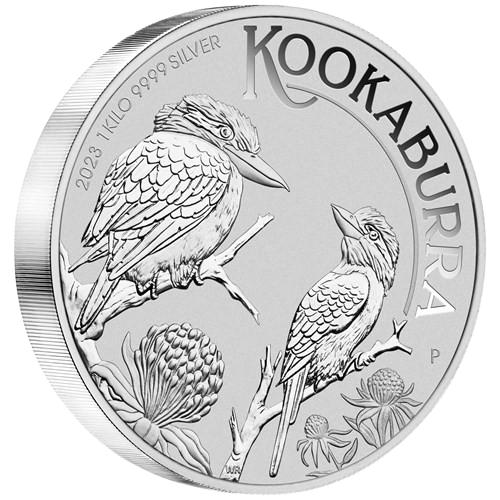 1 kilo Australian Kookaburra Silver Coin 2023 - MintedMarket