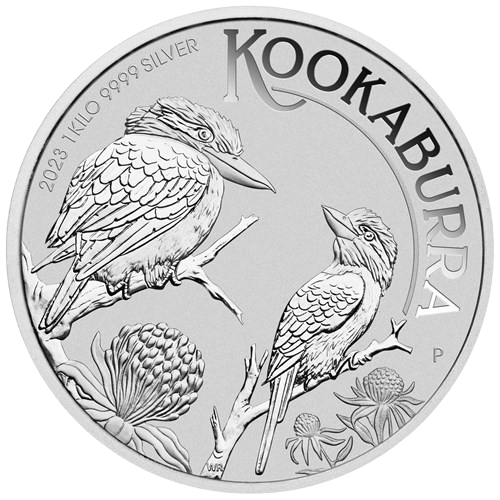 1 kilo Australian Kookaburra Silver Coin 2023