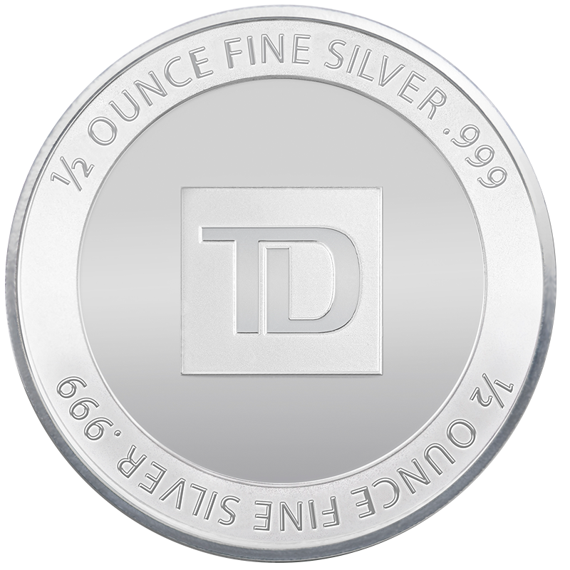 1/2 oz TD Silver Coin - MintedMarket