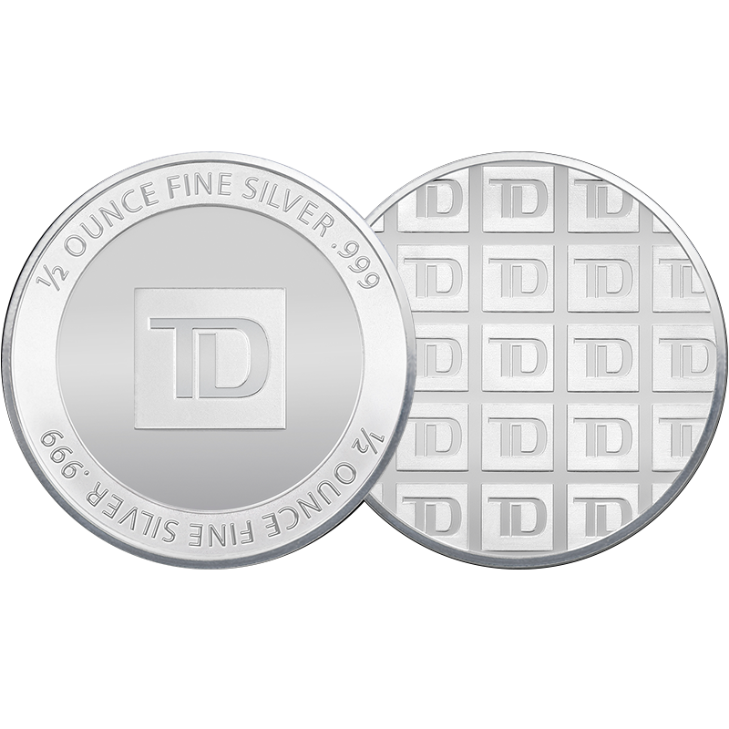 1/2 oz TD Silver Coin - MintedMarket