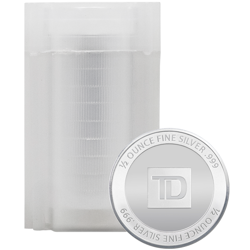 Tube of 20 - 1/2 oz TD Silver Coin - MintedMarket