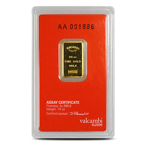 1/4 oz Scotiabank Gold Bar