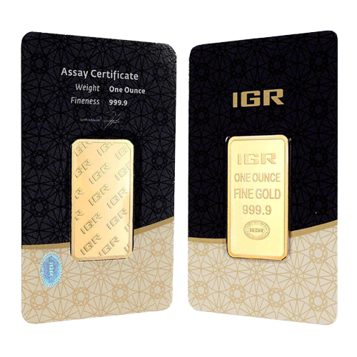 1 oz Istanbul Gold Refinery Gold Bar - MintedMarket