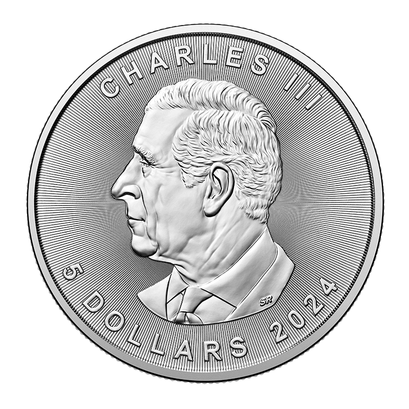 1 oz Canadian Maple Leaf Silver Coin 2022 - MintedMarket