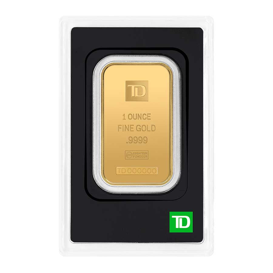 1 oz TD Gold Bar - MintedMarket