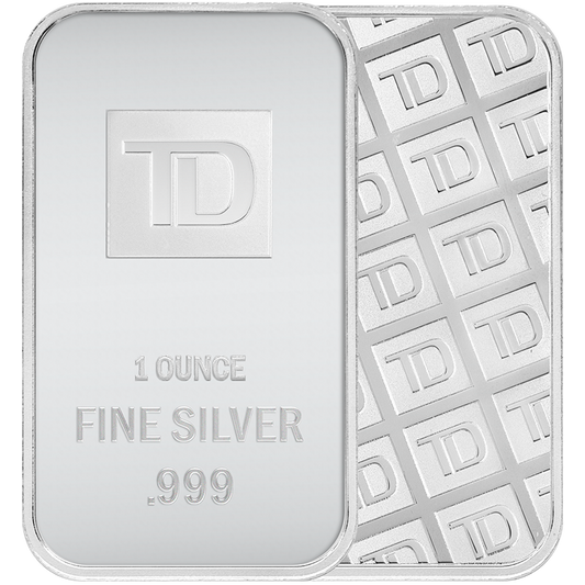 1 oz TD Silver Bar - MintedMarket