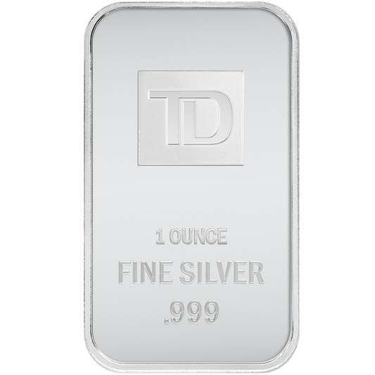 1 oz TD Silver Bar - MintedMarket