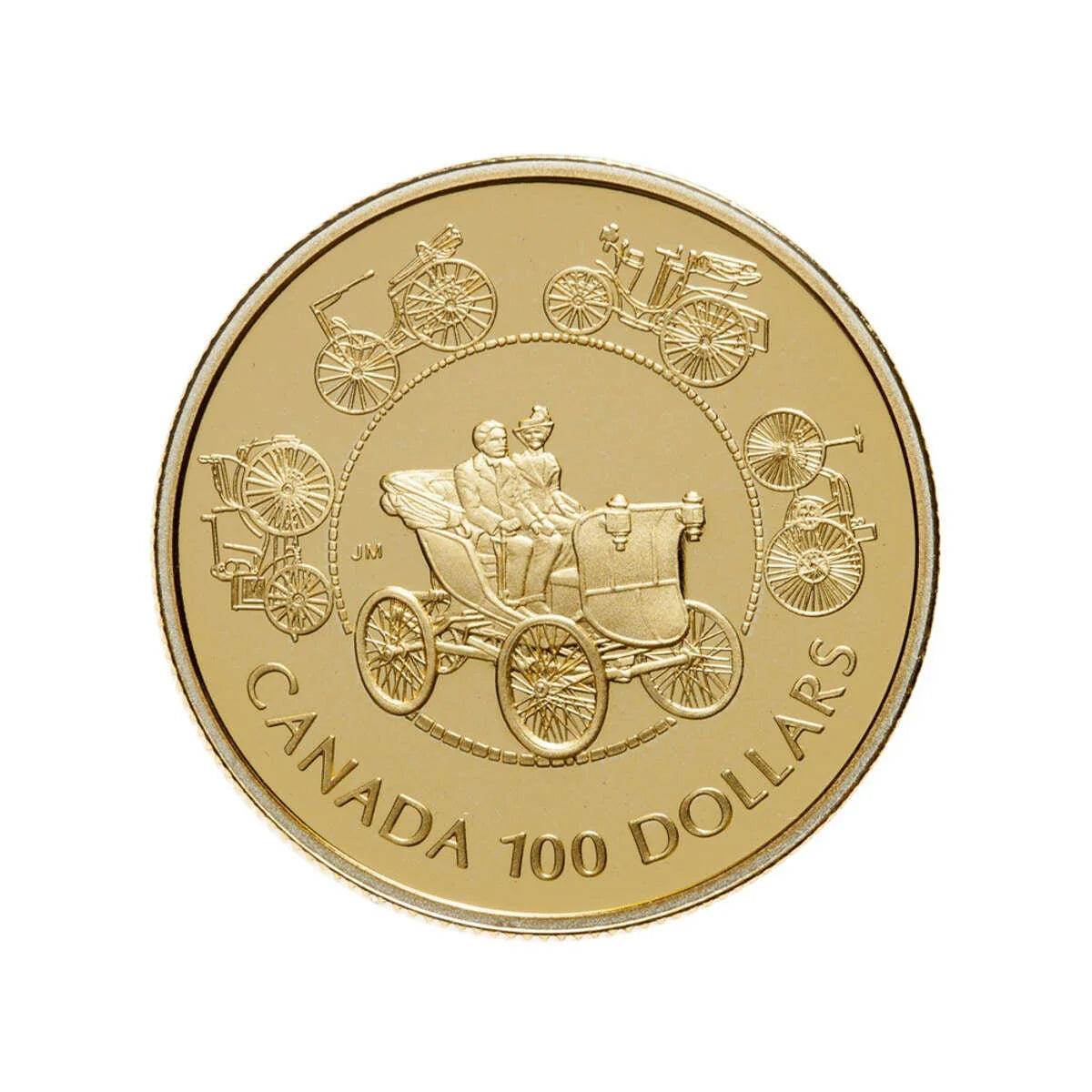 $100 The Horseless Carriage Gold Coin 1993 - MintedMarket