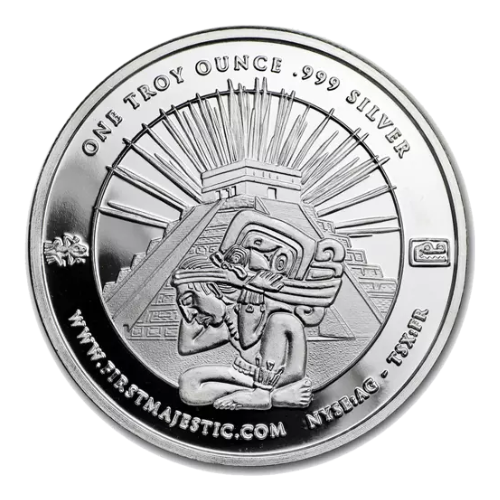 Tube of 20 - 1 oz First Majestic Silver Round - MintedMarket