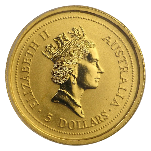 1/20 oz $15 Australian Nugget Gold Coin 1994 - MintedMarket