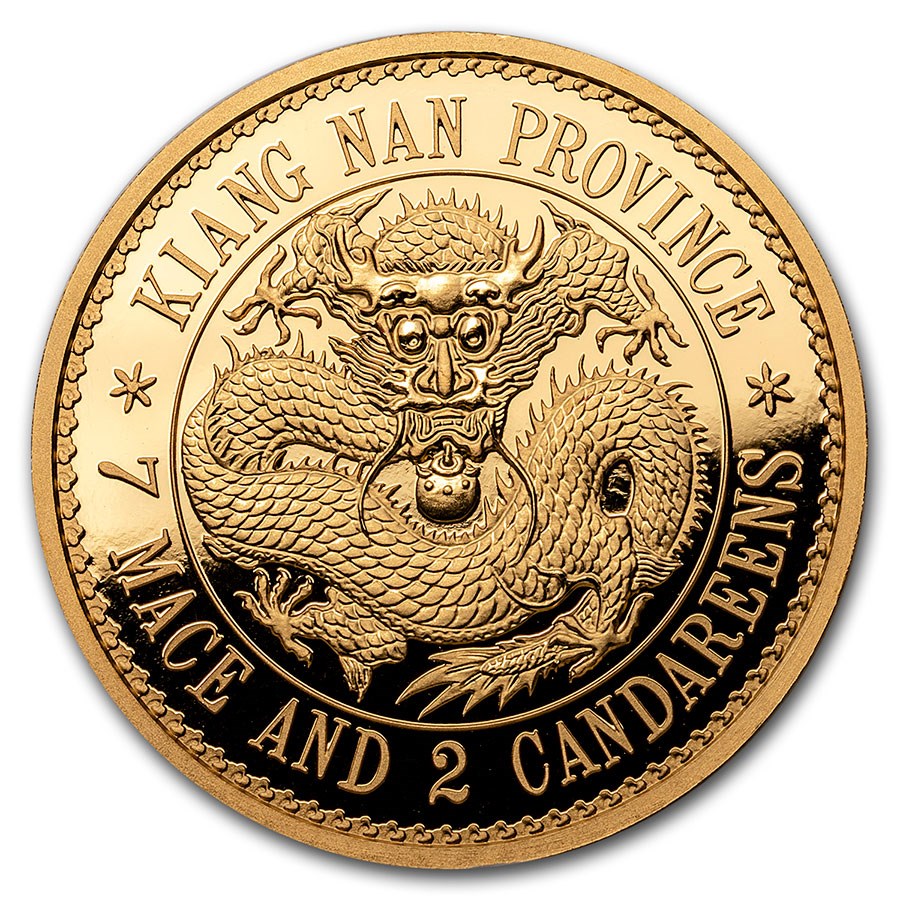 1 oz Kiangnan Dragon Dollar Restrike 2019 - MintedMarket