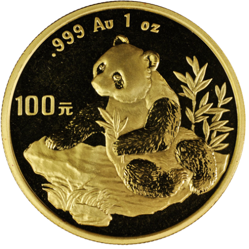 100 Yuan Panda Gold Coin 1998 - MintedMarket