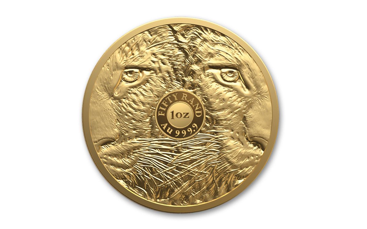 1 oz 50 Rand Leopard Gold Coin 2020 - MintedMarket