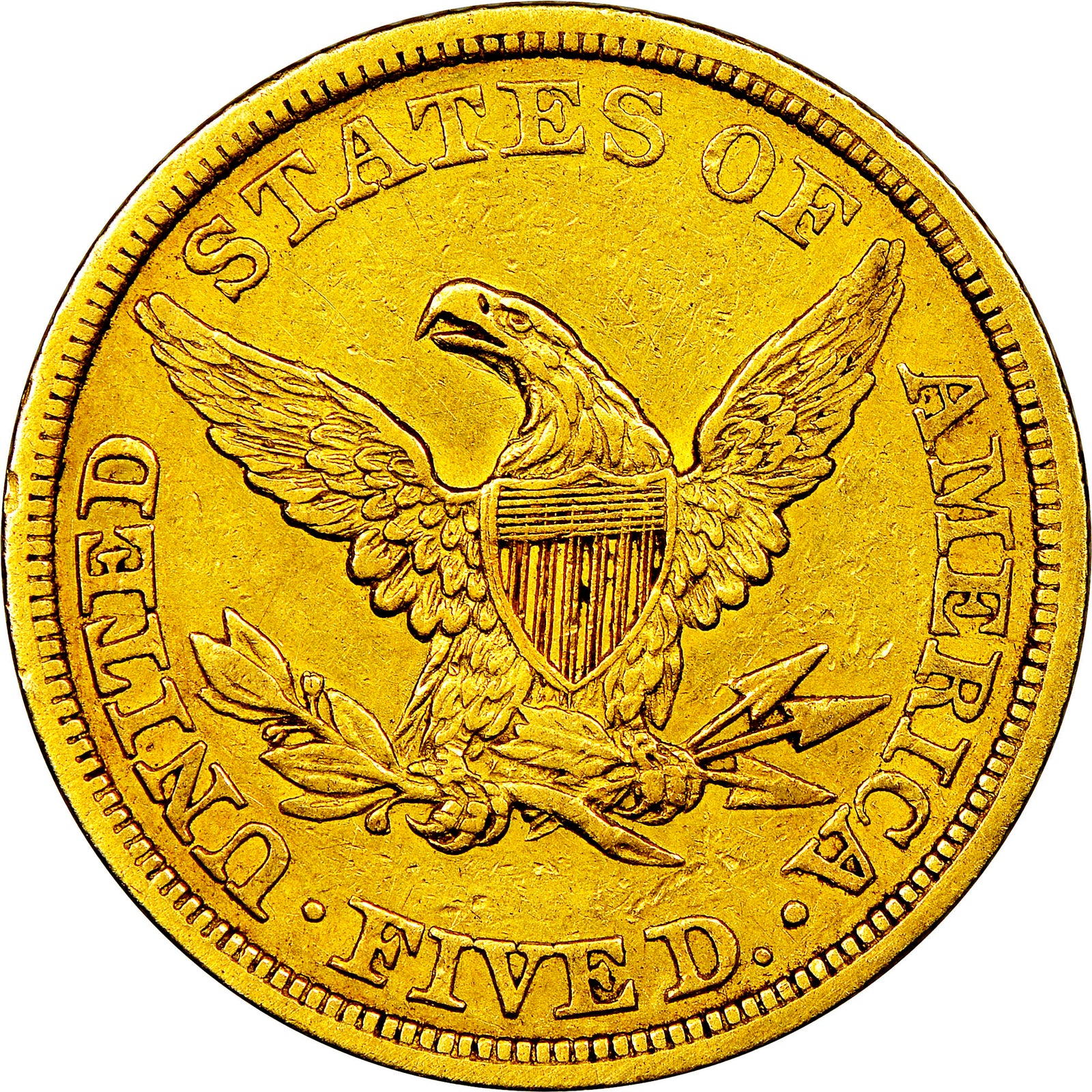 $5 Liberty Head American Eagle Gold Coin Random Year - MintedMarket