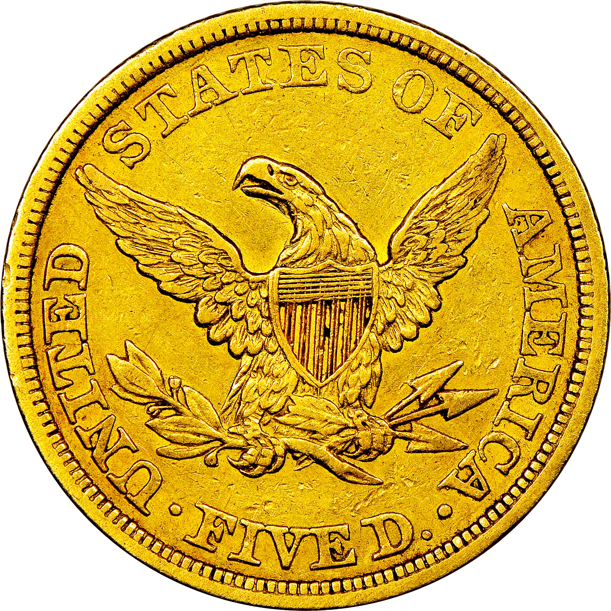 $5 Liberty Head American Eagle Gold Coin Random Year - MintedMarket