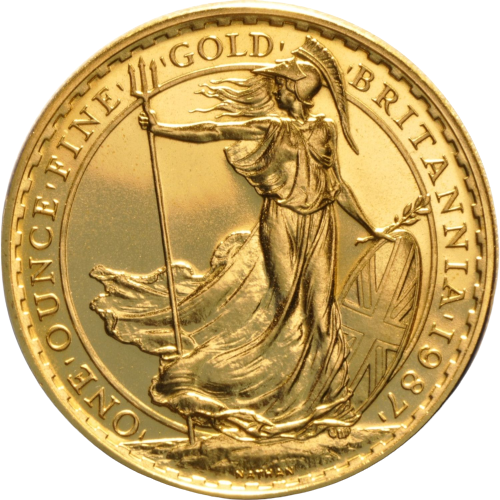 1 oz Britannia Gold Proof Coin 1987 - MintedMarket