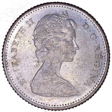 10 Cents - Elizabeth II Second Portrait Silver Coin