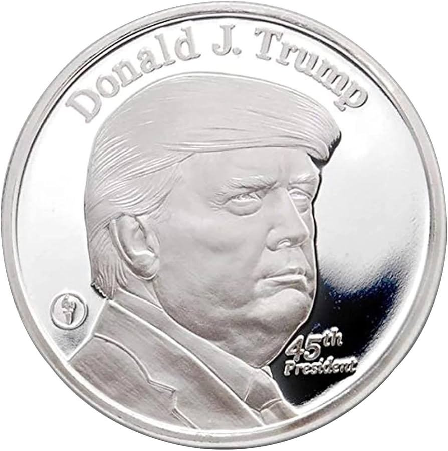1 oz 45th President Donald Trump Silver Medal