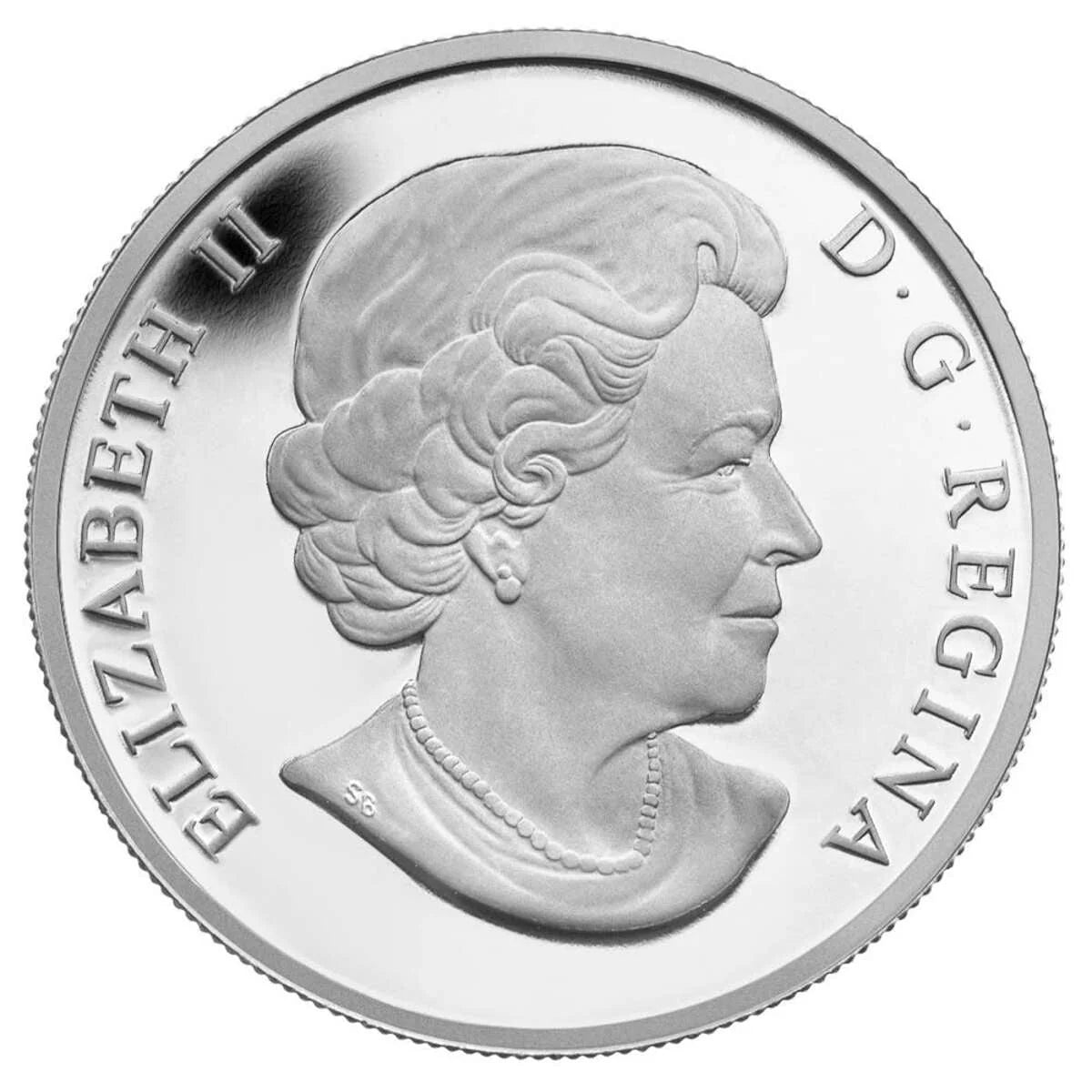 $10 O Canada: Caribou Silver Coin 2013