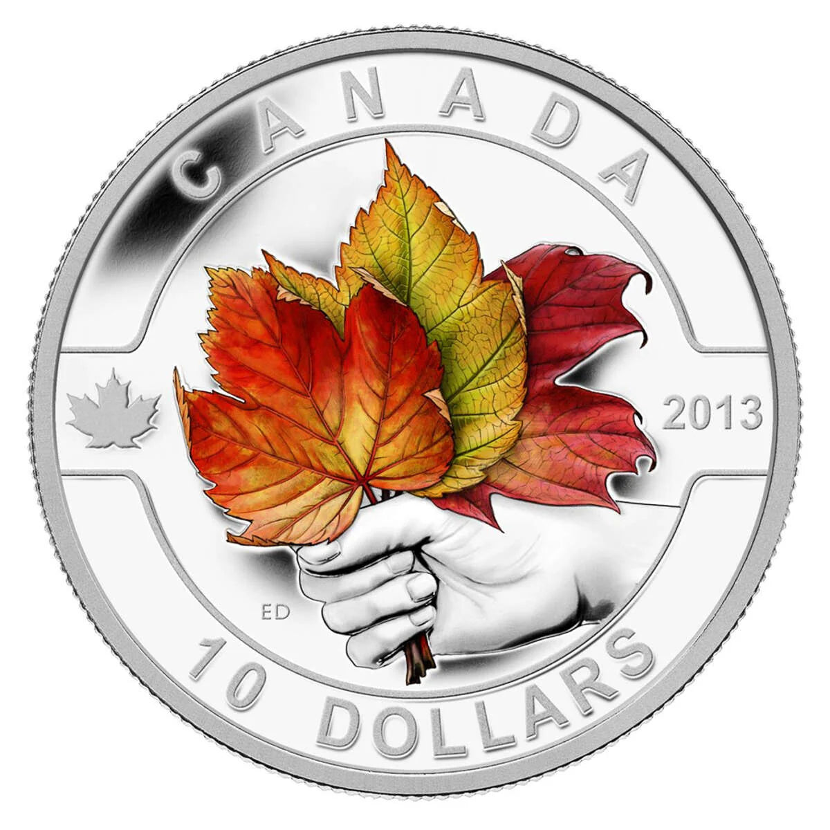 $10 O Canada: The Maple Leaf Silver Coin 2013