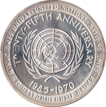 The United Nations 25th Anniversary Commemorative Medal