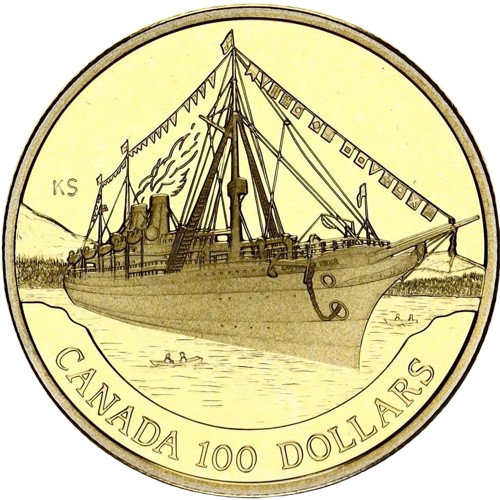 $100 The Empress of India 14k Gold Coin 1991 - MintedMarket