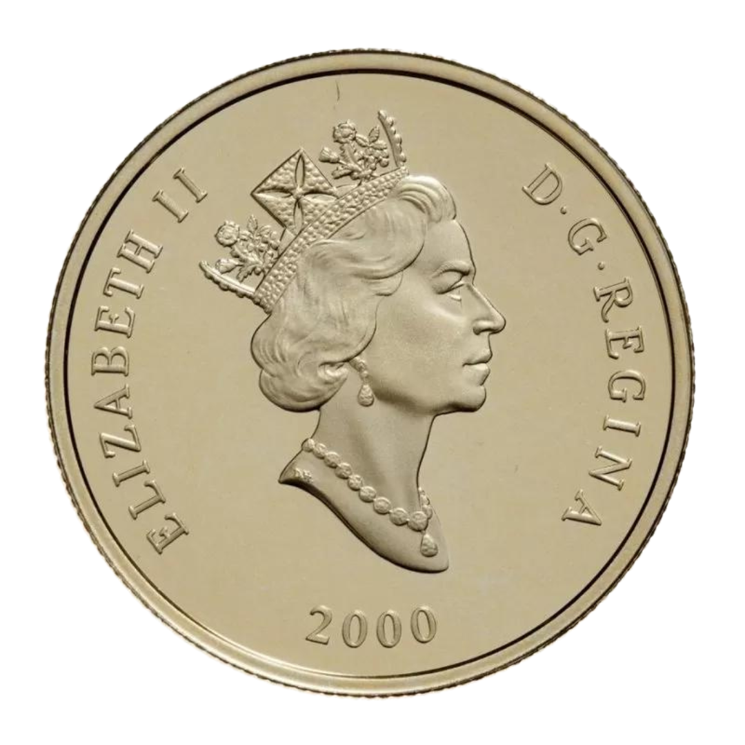 $100 150th Anniversary Search for the Northwest Passage  14k Gold Coin 2000 - MintedMarket