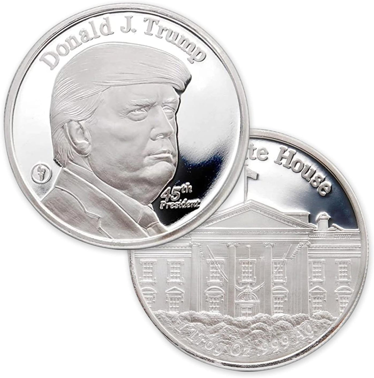 1 oz 45th President Donald Trump Silver Medal
