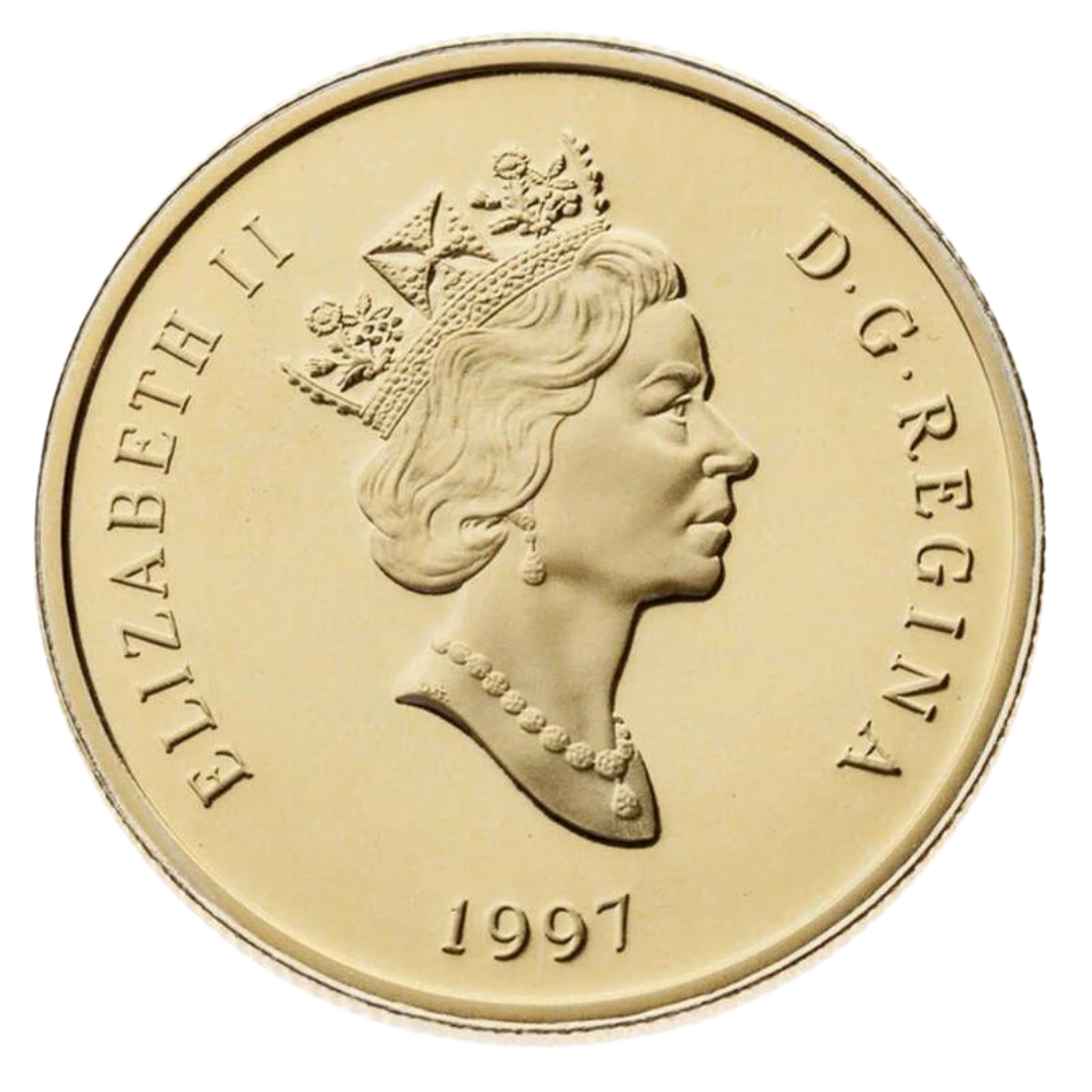 $100 150th Anniversary of Alexander Graham Bell's Birth 14k Gold Coin 1997 - MintedMarket