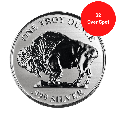 1 oz Asahi Buffalo Silver Round