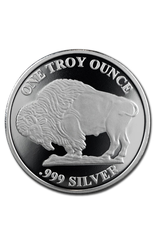 1 oz Asahi Buffalo Silver Round