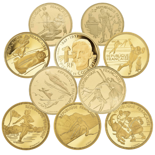 Albertville 92 Gold Coins - MintedMarket