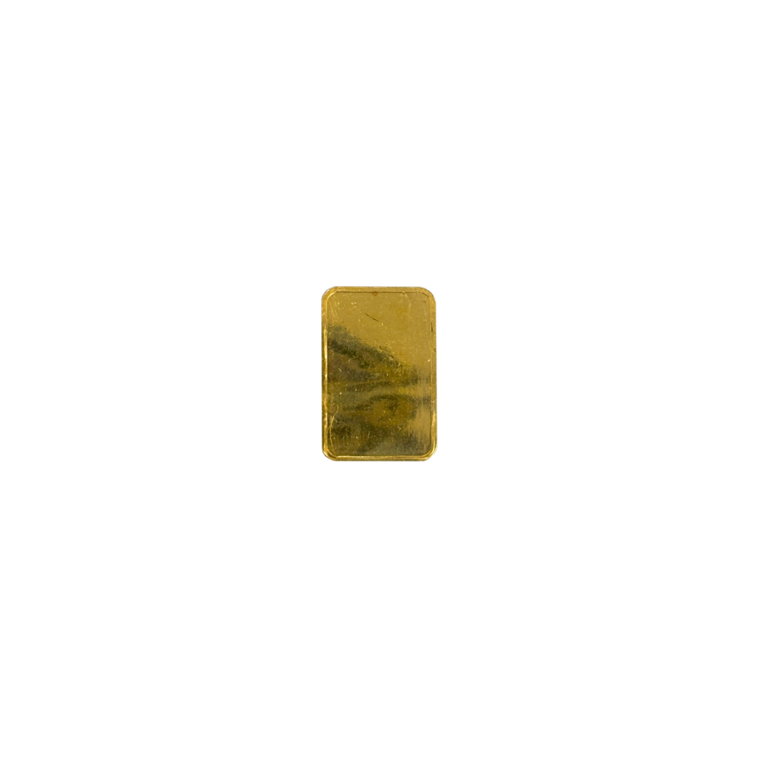 1 gram Engelhard Vintage Gold Bar without Assay Card - MintedMarket