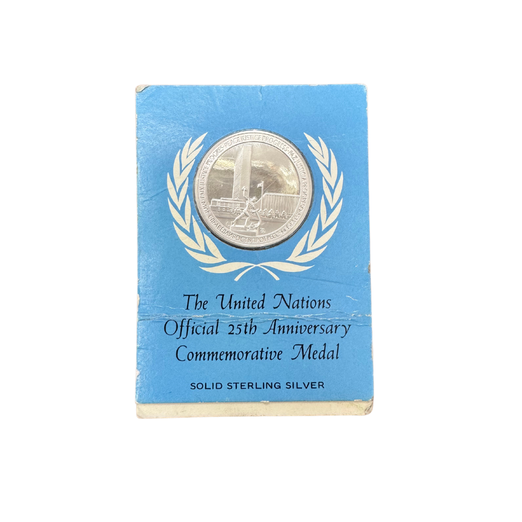 The United Nations 25th Anniversary Commemorative Medal