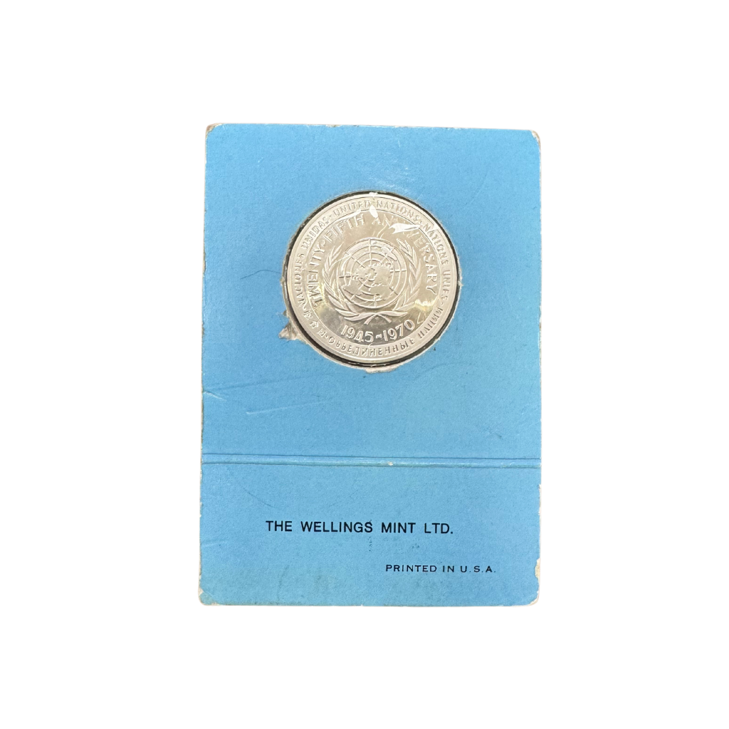 The United Nations 25th Anniversary Commemorative Medal - MintedMarket
