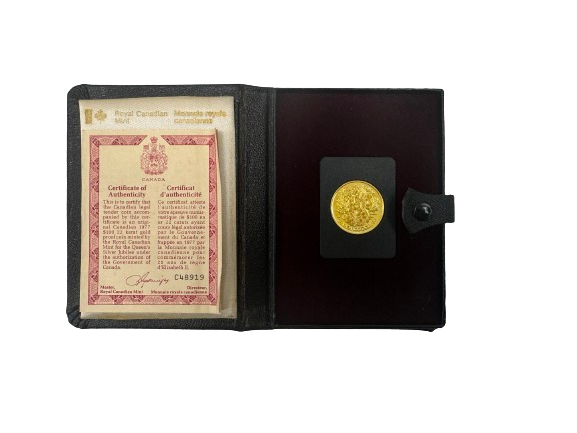 $100 Queen Elizabeth II Silver Jubilee Flowers Gold Coin 1977 with Box - MintedMarket