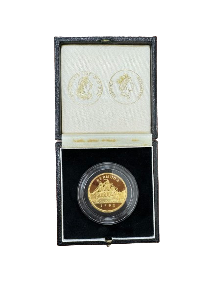 $200 Bermuda Bi-Centenary Gold Coin 1993 with Box - MintedMarket