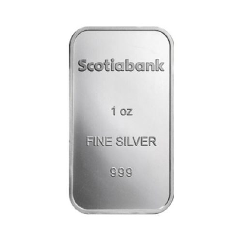 1 oz Scotiabank Silver Bar