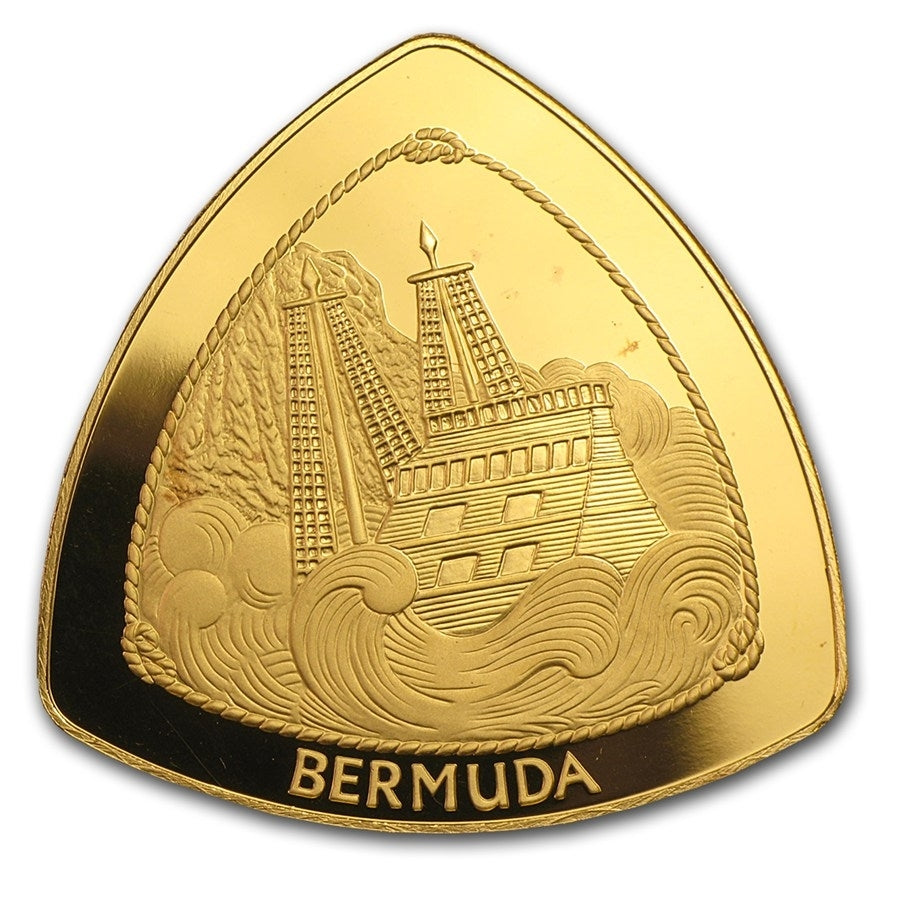 $60 Bermuda Triangle Gold Coin 1997 - MintedMarket