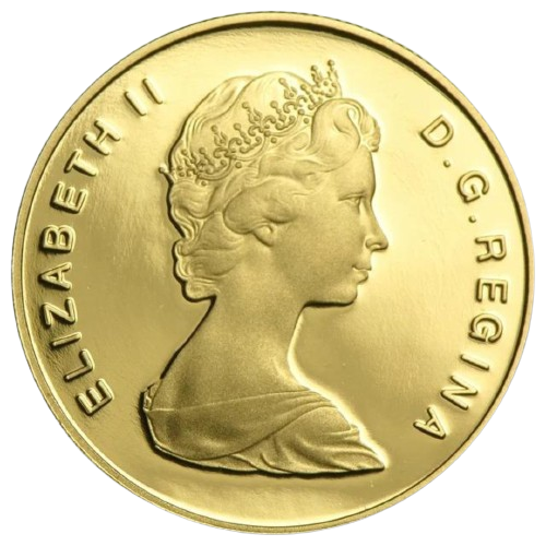 $100 Sir Humphrey Gilbert's Landing in Newfoundland 22k Gold Coin 1983 - MintedMarket