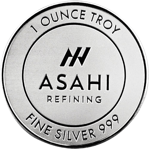 1 oz Asahi Silver Round - MintedMarket