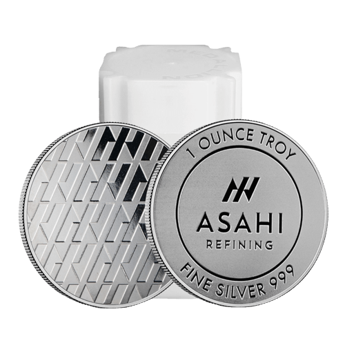 Tube of 20 - 1 oz Asahi Silver Rounds - MintedMarket