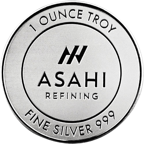 Tube of 20 - 1 oz Asahi Silver Rounds - MintedMarket