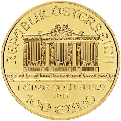 1 oz Austrian Philharmonic Gold Coin Random Year - MintedMarket