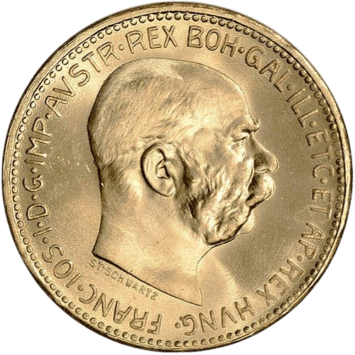 20 Corona Austrian Gold Coin 1915 - MintedMarket